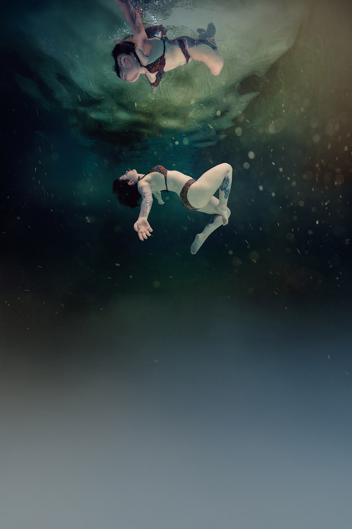 Portrait underwater cinématographique 01